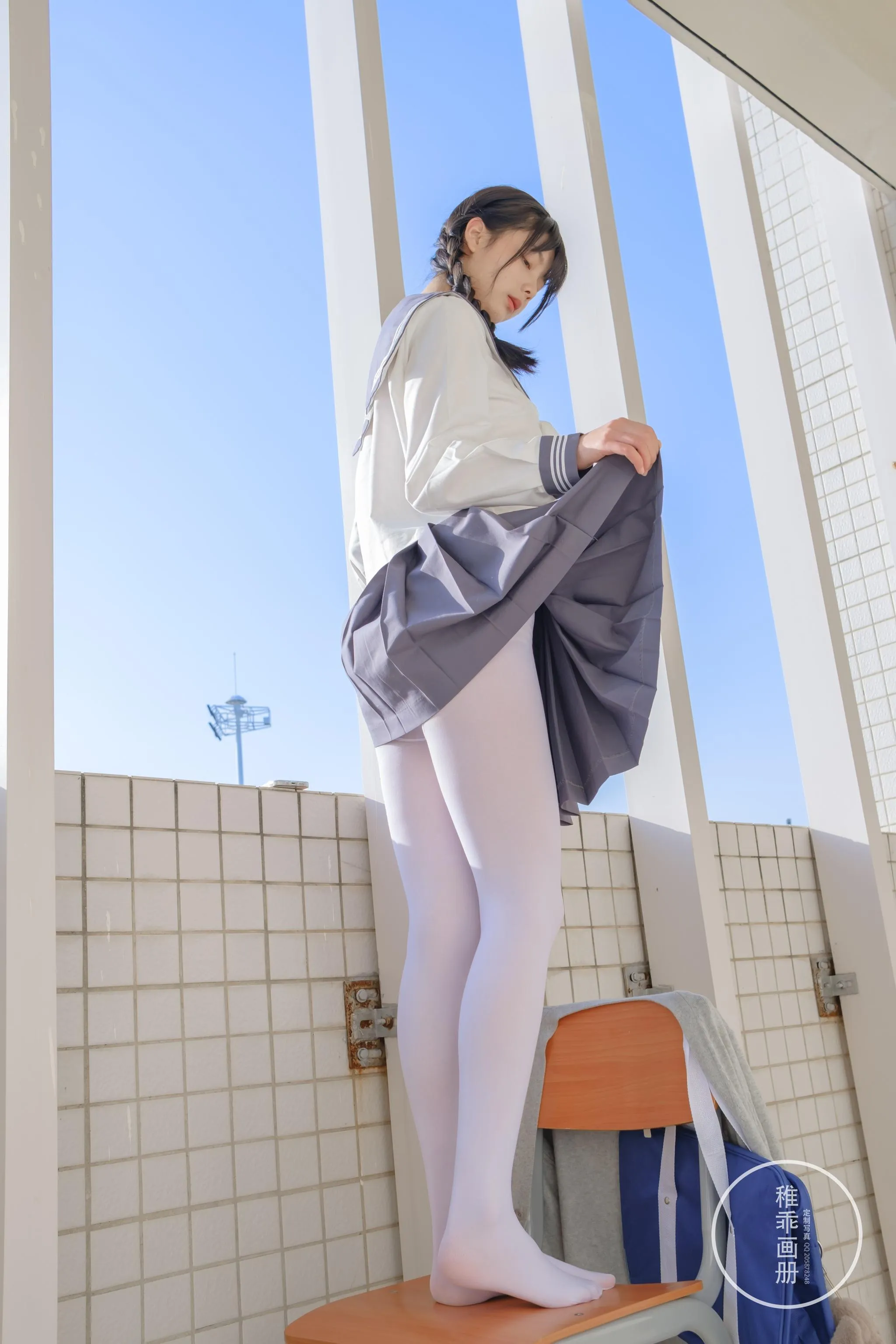 稚乖画册 – NO.05 晴空03 双马尾jk [71P]插图1